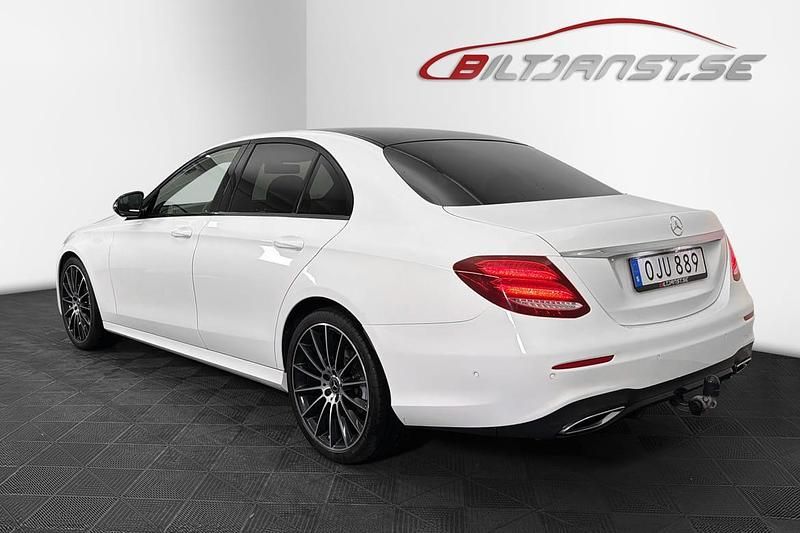 Begagnad Mercedes E200 AMG line 151 HK (111 kW) 2018 Vit Sedan