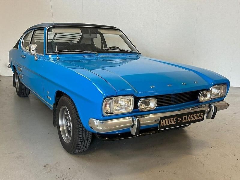 Begagnad Ford Capri 86 HK (63 kW) 1972 Blå Sportkupé