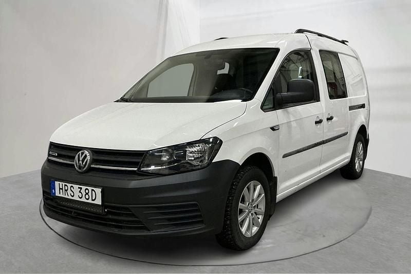 Begagnad VW Caddy Maxi 110 HK (80 kW) 2020 Vit Minibuss