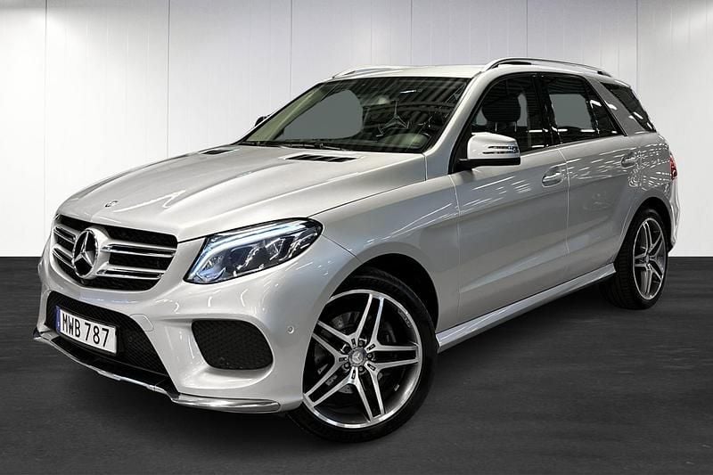 Silver Begagnad 2016 Mercedes GLE350 AMG line SUV | 339 000 kr (Bra pris) - Bild 1/4