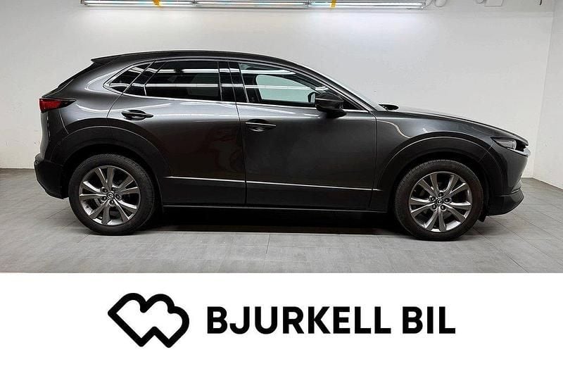 Machine grey metallic Begagnad 2019 Mazda CX-30 Sky SUV | 177 900 kr (Bra pris) - Bild 1/4