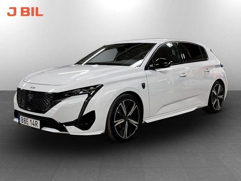 Vit Begagnad 2024 Peugeot 308 GTi Halvkombi | 219 900 kr (Marknadspris) - Bild 1/3