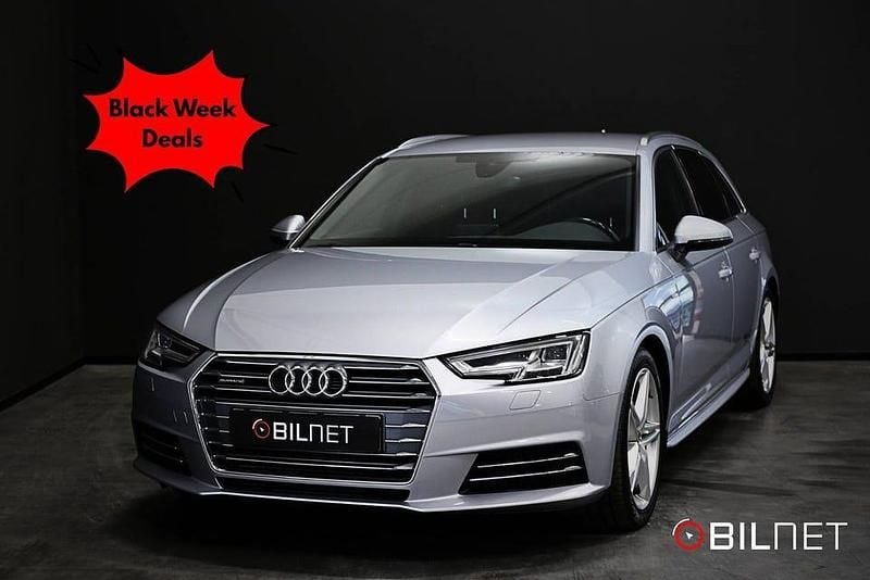Silver Begagnad 2017 Audi A4 S-Line Kombi | 229 900 kr (Marknadspris) - Bild 1/4