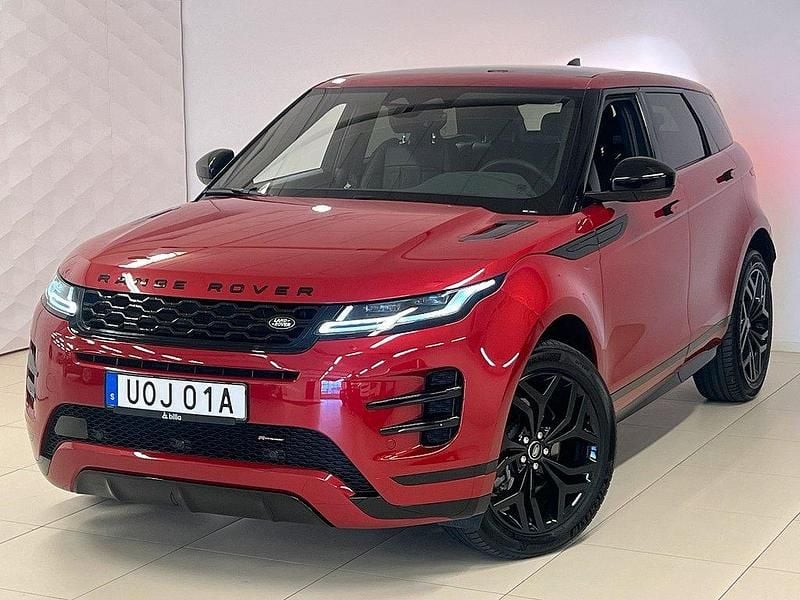 Röd Begagnad 2022 Land Rover Range Rover evoque SE Dynamic SUV | 549 000 kr - Bild 1/4