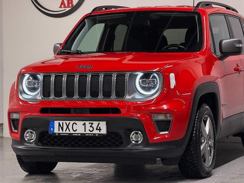 Begagnad Jeep Renegade 131 HK (96 kW) 2020 Röd SUV
