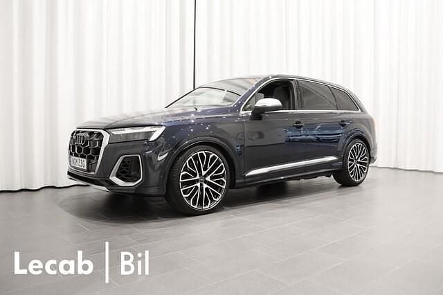 Blå (waitomoblå metallic) Begagnad 2025 Audi SQ7 S-Line SUV | 1 139 500 kr (Bra pris) - Bild 1/4