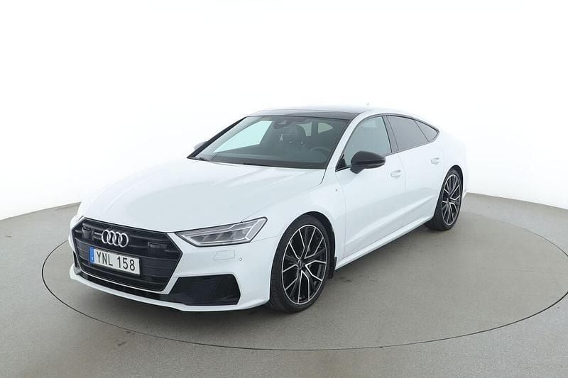Vit Begagnad 2018 Audi A7 Sportback S-Line Halvkombi | 387 000 kr (Marknadspris) - Bild 1/3