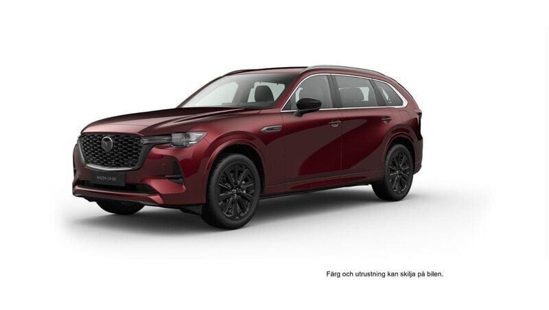 Röd Ny 2024 Mazda CX-80 Homura-Line SUV | 635 900 kr (Marknadspris) - Bild 1/3