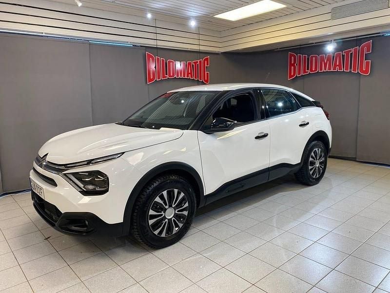 Vit Begagnad 2022 Citroën C4 Halvkombi | 189 000 kr (Bra pris) - Bild 1/4