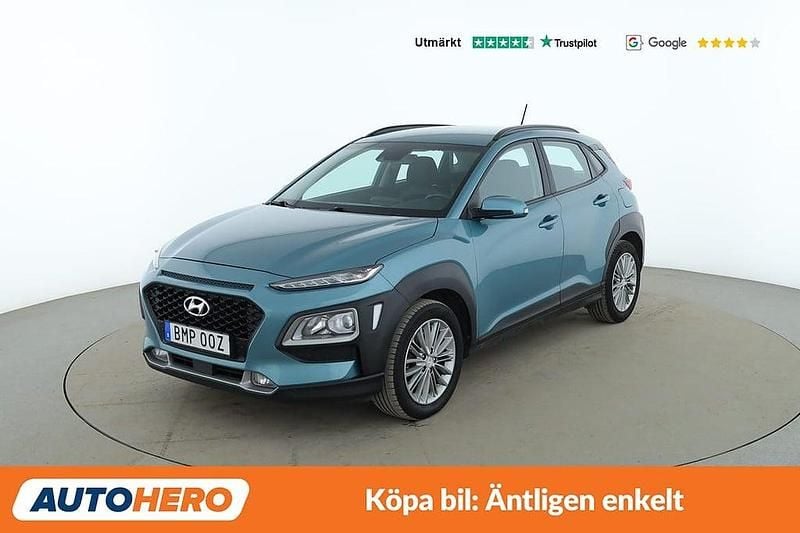 Grön Begagnad 2019 Hyundai Kona Trend SUV | 187 000 kr (Marknadspris) - Bild 1/4