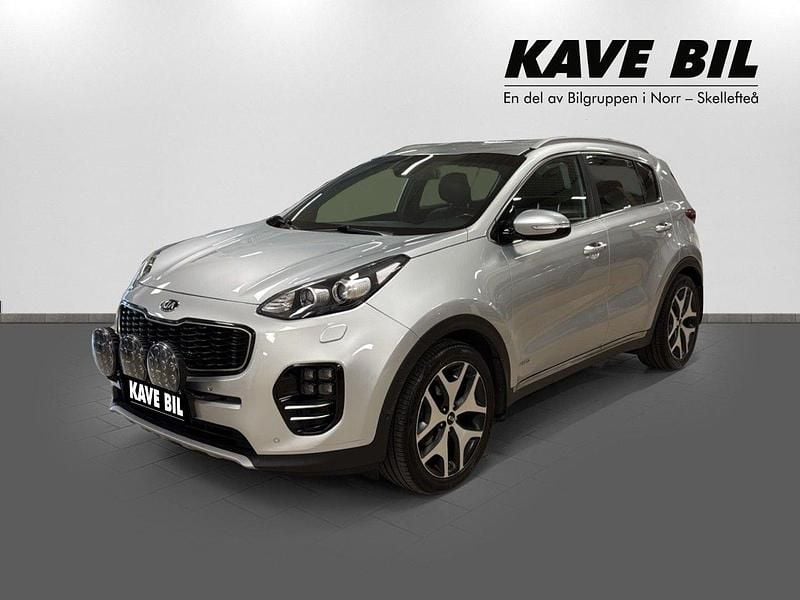 Grå Begagnad 2017 Kia Sportage GT-Line SUV | 199 900 kr (Lite dyr) - Bild 1/4