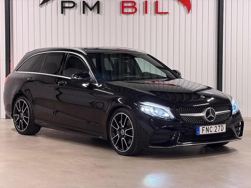 Begagnad Mercedes C300 AMG 245 HK (180 kW) 2020 Svart Kombi