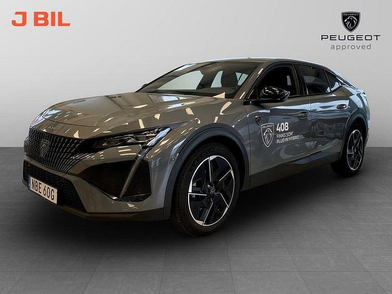 Grå Begagnad 2024 Peugeot 408 GT GT SUV | 319 900 kr (Marknadspris) - Bild 1/4