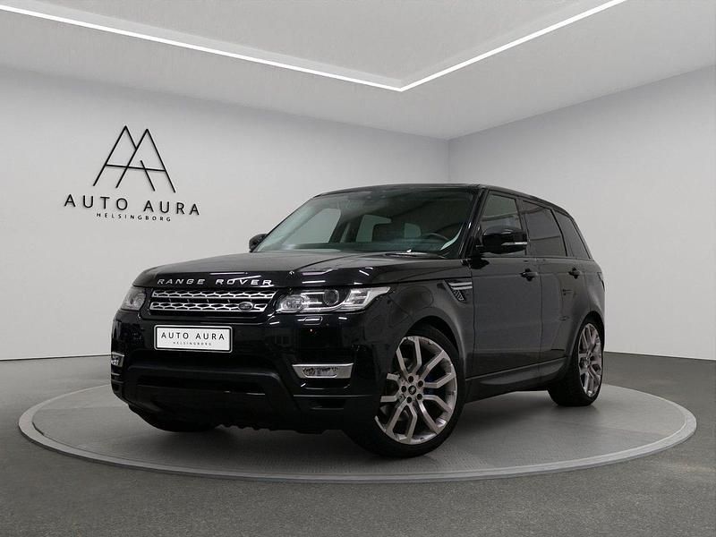 Svart (svart metallic) Begagnad 2017 Land Rover Range Rover Sport HSE SUV | 359 900 kr (Marknadspris) - Bild 1/4