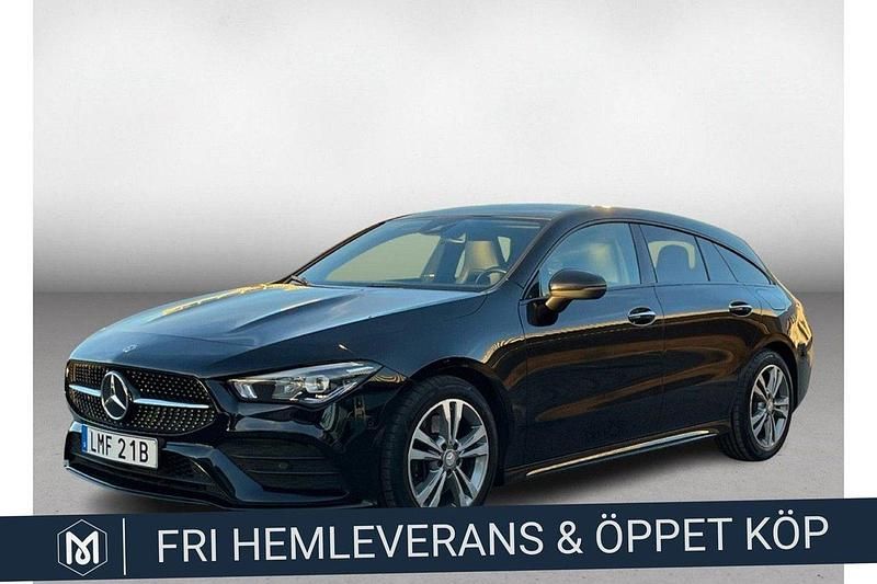 Svart Begagnad 2022 Mercedes CLA200 AMG Kombi | 324 900 kr (Marknadspris) - Bild 1/4