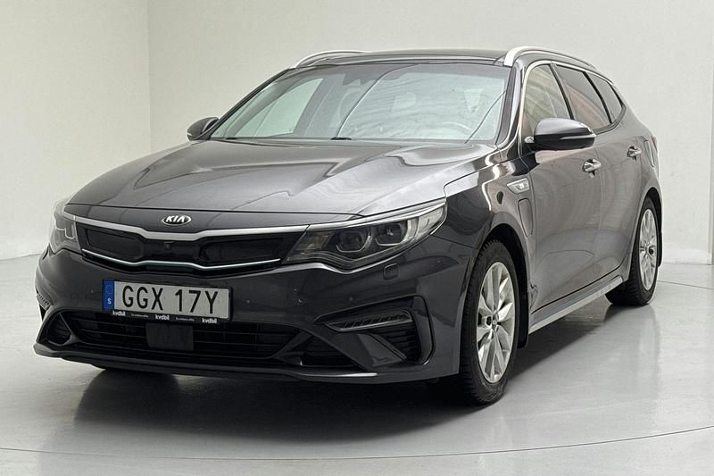 Grå Begagnad 2019 Kia Optima Advance Kombi | 119 000 kr (Superpris) - Bild 1/4