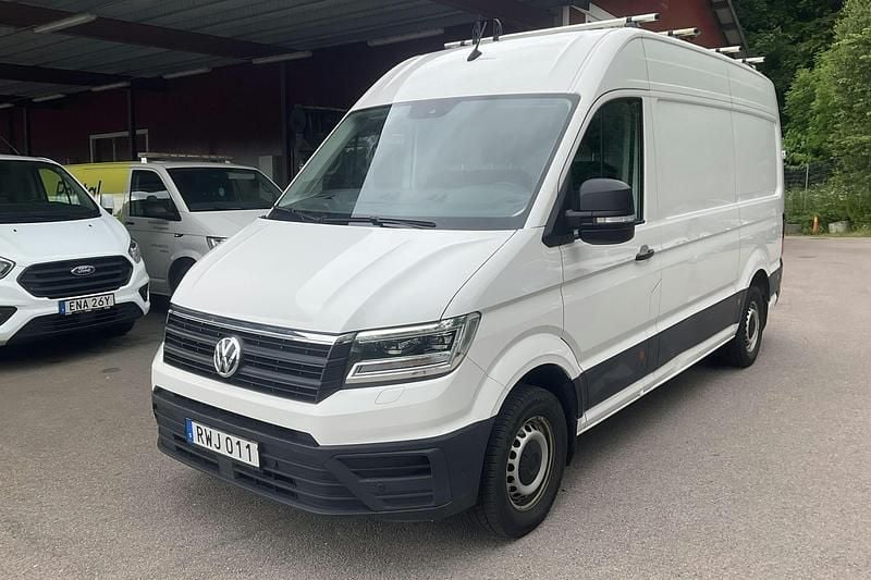 Vit Begagnad 2023 VW Crafter Van | 459 000 kr (Bra pris) - Bild 1/4