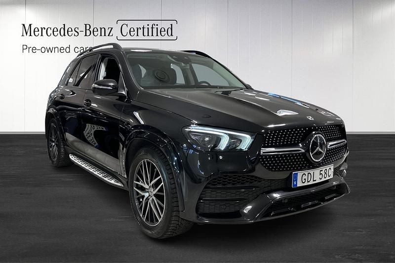 Begagnad Mercedes GLE400 AMG 330 HK (242 kW) 2019 Svart SUV