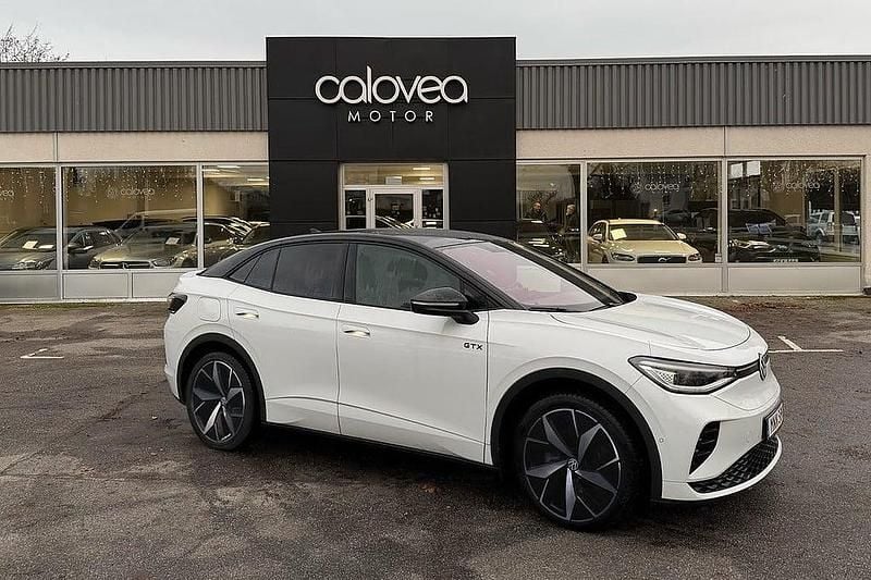 Vit Begagnad 2022 VW ID.5 GTX SUV | 279 900 kr (Bra pris) - Bild 1/4