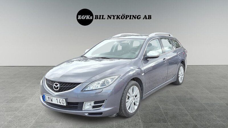 Grå Begagnad 2009 Mazda 6 Comfort Kombi | 79 900 kr (Lite dyr) - Bild 1/4