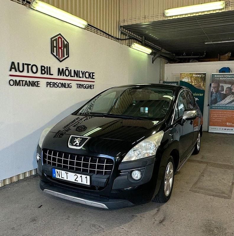 Svart Begagnad 2010 Peugeot 3008 Kombi | 27 900 kr (Bra pris) - Bild 1/4