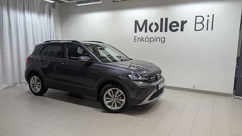 Grå Ny 2026 VW T-Cross SUV | 327 200 kr (Marknadspris) - Bild 1/4