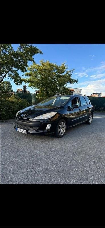 Svart Begagnad 2009 Peugeot 308 Kombi | 25 000 kr (Bra pris) - Bild 1/4