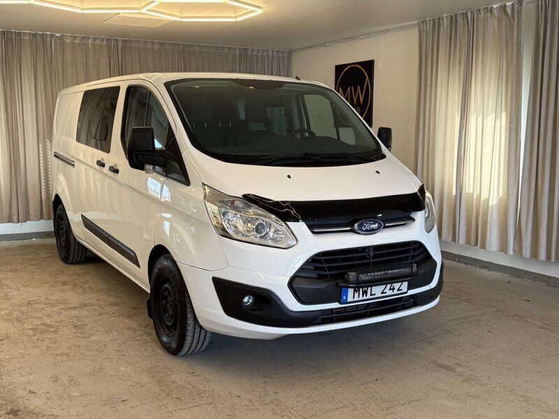 Vit Begagnad 2016 Ford Transit Custom S Van | 129 900 kr (Dyr) - Bild 1/4