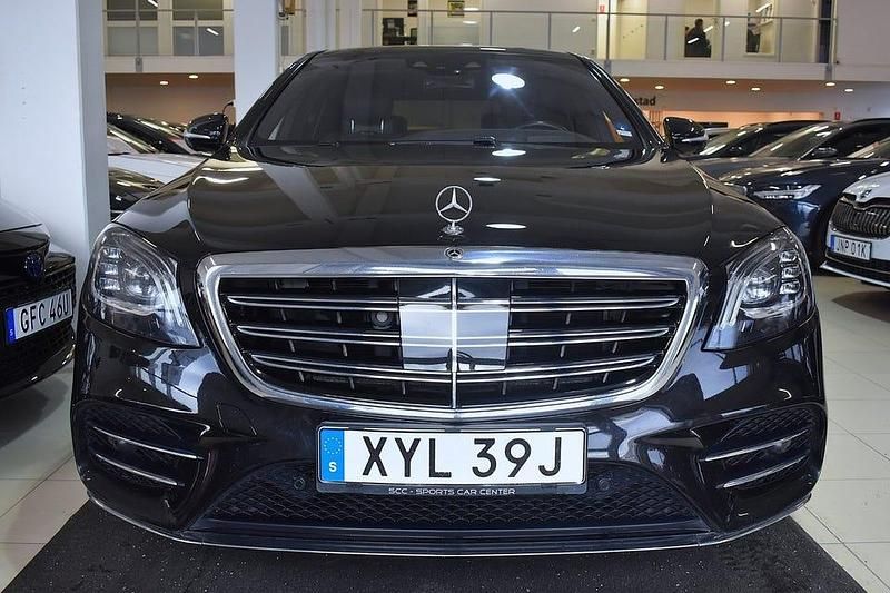 Begagnad Mercedes S450 AMG 367 HK (269 kW) 2018 Svart Sedan