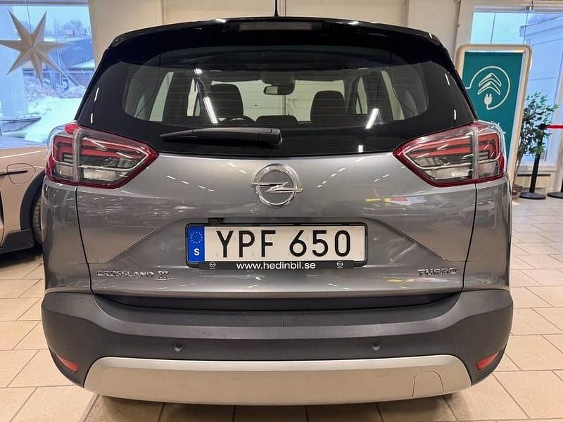 Begagnad Opel Crossland X Dynamic 110 HK (80 kW) 2017 Grå SUV