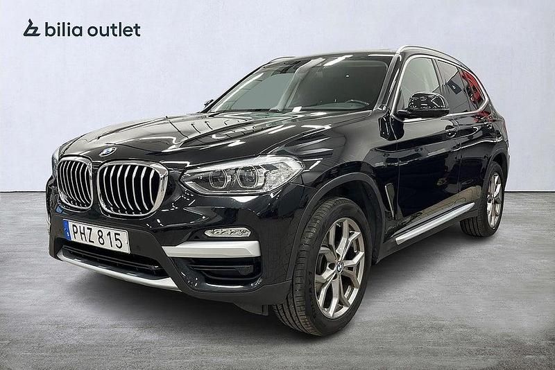Svart Begagnad 2018 BMW X3 SUV | 279 900 kr (Marknadspris) - Bild 1/3