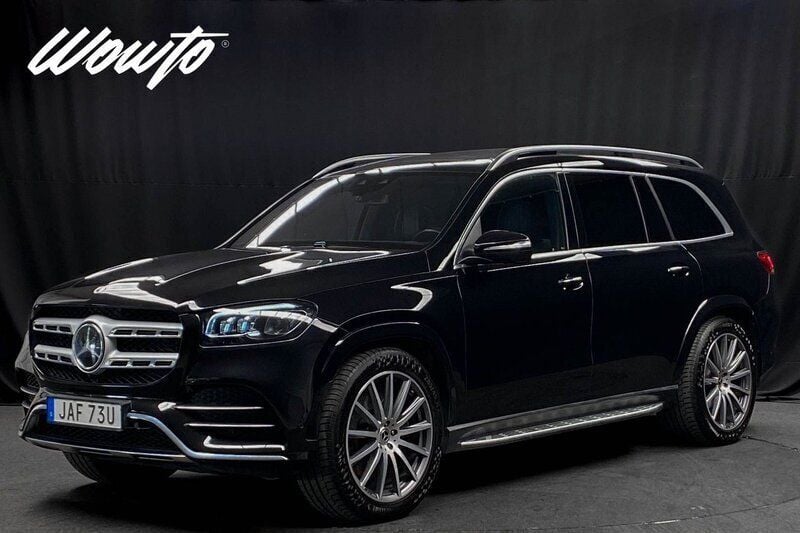 Svart Begagnad 2022 Mercedes GLS400 AMG SUV | 969 800 kr (Marknadspris) - Bild 1/3
