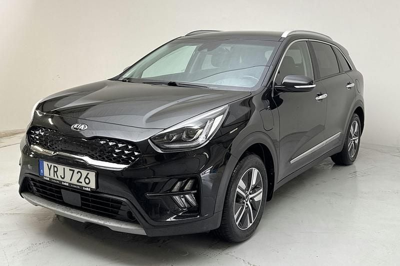 Svart Begagnad 2021 Kia Niro Advance SUV | 189 000 kr (Marknadspris) - Bild 1/4
