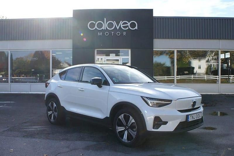 Vit Begagnad 2022 Volvo C40 Ultimate SUV | 279 900 kr (Bra pris) - Bild 1/4