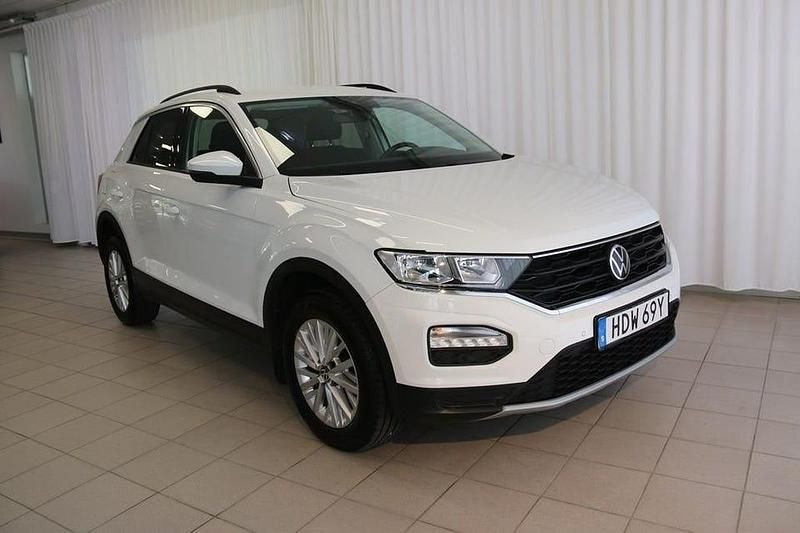 Vit Begagnad 2020 VW T-Roc Style SUV | 199 000 kr (Marknadspris) - Bild 1/4