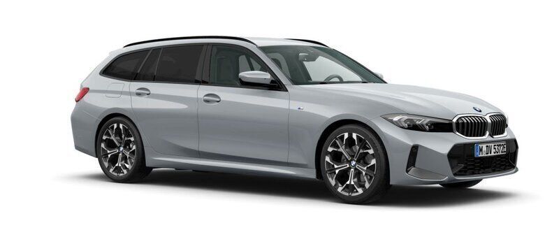 Grå Ny 2025 BMW 330e Shadowline Kombi | 666 000 kr (Marknadspris) - Bild 1/4