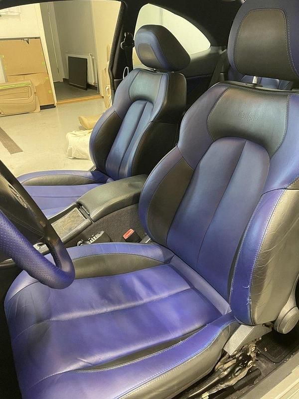 Begagnad Mercedes CLK55 AMG AMG 347 HK (255 kW) 2000 Silver Sportkupé