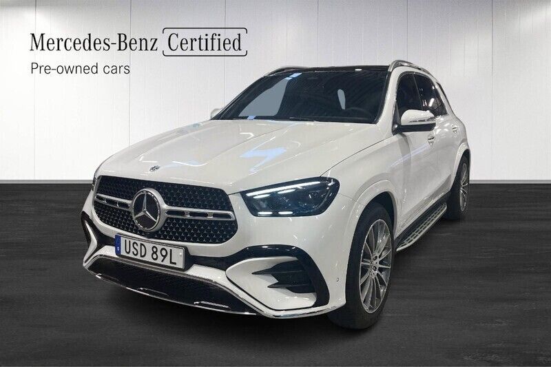 Vit (white) Begagnad 2025 Mercedes GLE350 AMG SUV | 949 900 kr (Marknadspris) - Bild 1/4