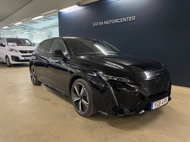 Svart Begagnad 2023 Peugeot 308 GTi Halvkombi | 249 900 kr (Marknadspris) - Bild 1/4