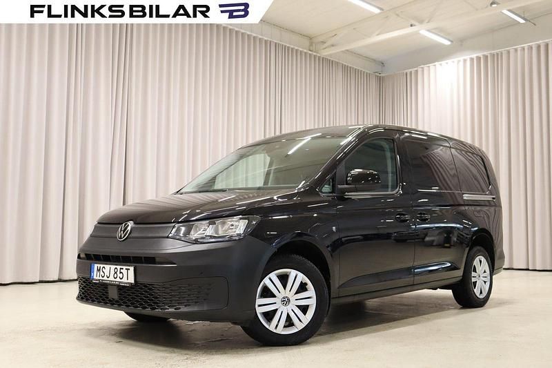Svart Begagnad 2023 VW Caddy Maxi Minibuss | 349 900 kr (Dyr) - Bild 1/4