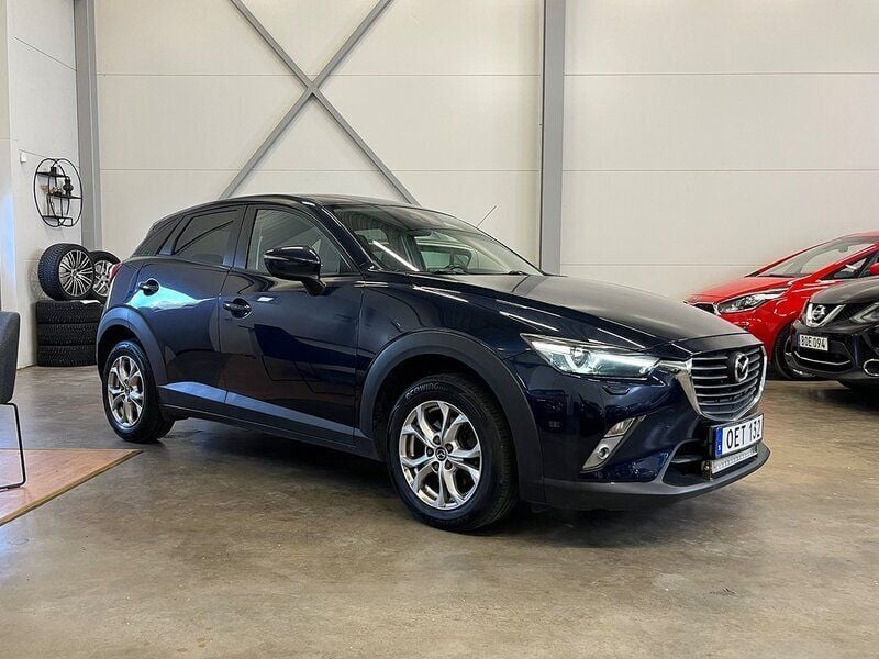 Blå Begagnad 2016 Mazda CX-3 SUV | 99 900 kr (Lite dyr) - Bild 1/4