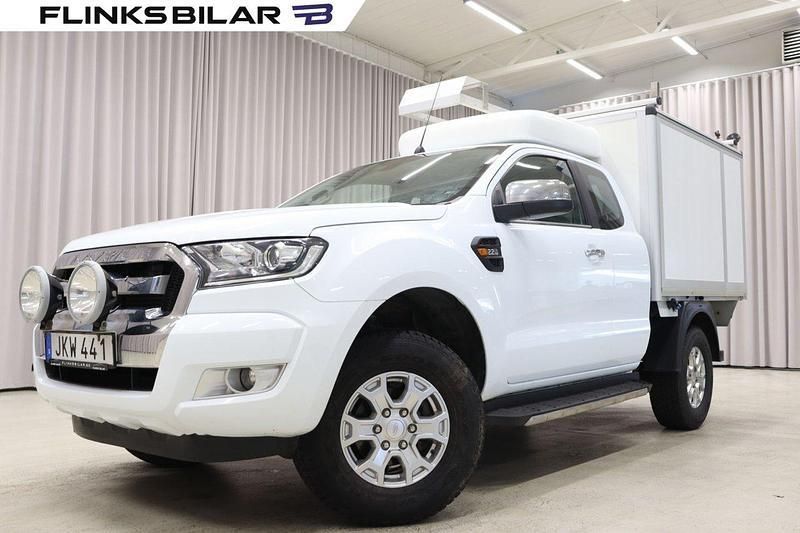 Vit Begagnad 2018 Ford Ranger Pickup | 254 900 kr (Marknadspris) - Bild 1/4