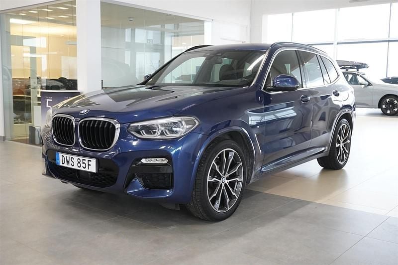 Blå Begagnad 2019 BMW X3 M Sport SUV | 329 800 kr (Marknadspris) - Bild 1/4