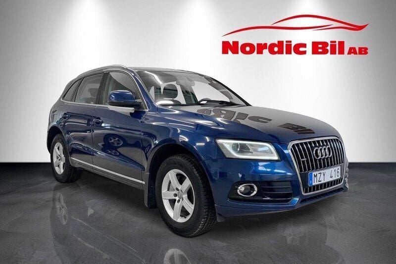 Blå Begagnad 2013 Audi Q5 SUV | 149 900 kr (Marknadspris) - Bild 1/4