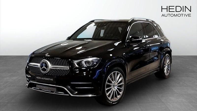 Svart Begagnad 2022 Mercedes GLE350 AMG SUV | 599 000 kr (Bra pris) - Bild 1/4