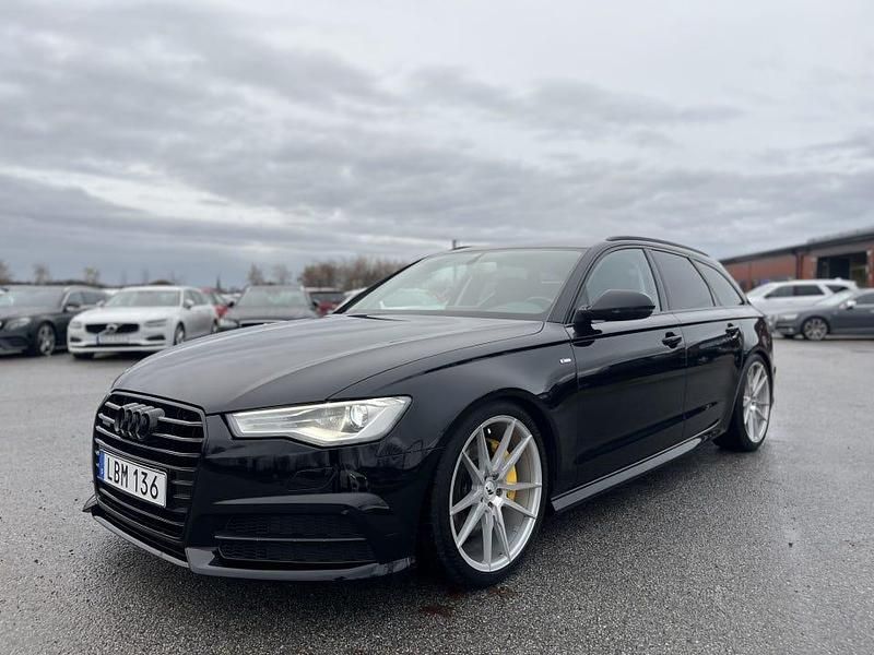 Svart Begagnad 2016 Audi A6 Kombi | 174 000 kr (Marknadspris) - Bild 1/4