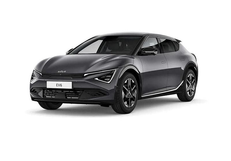 Grå (interstellar grey) Ny 2025 Kia EV6 SUV | 630 400 kr (Dyr) - Bild 1/1