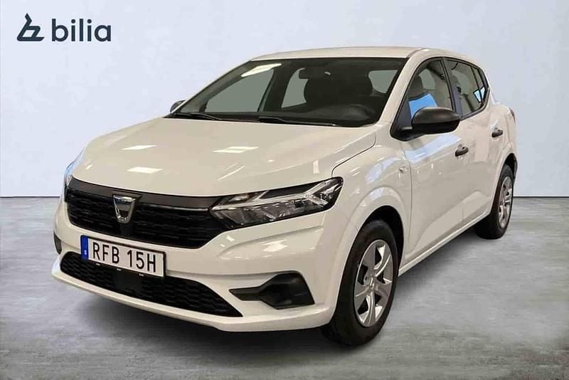 Vit Begagnad 2023 Dacia Sandero Halvkombi | 119 900 kr (Bra pris) - Bild 1/1