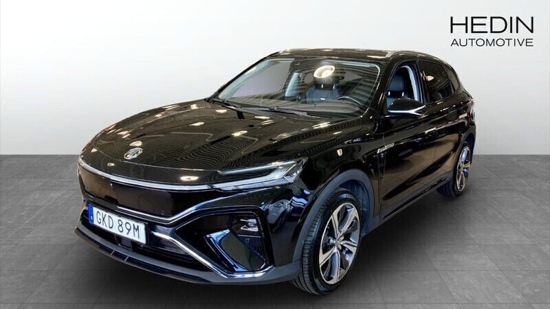 Svart (black) Begagnad 2022 MG Marvel R Luxury SUV | 279 900 kr (Marknadspris) - Bild 1/4
