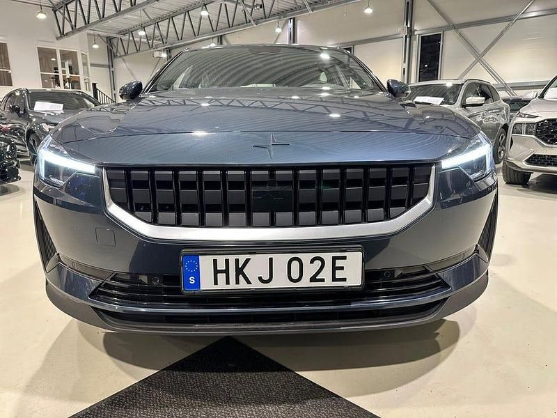 Begagnad Polestar 2 Standard Range Single Motor 200 kW (272 HK) 2021 Blå Halvkombi